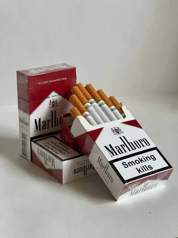 Marlboro Red KS золоте кільце